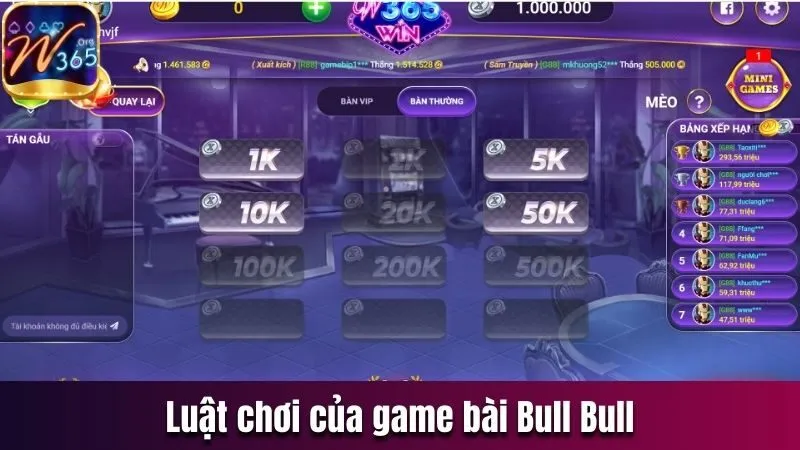 Game Bài Cattle - Đỉnh Cao Giải Trí, Rinh Quà Liền Tay 2 Luật chơi của game bài Bull Bull
