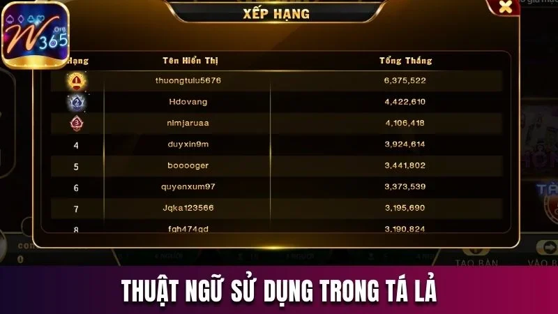 Phỏm - Hướng Dẫn Cách Chơi Và Chiến Thuật Bất Bại 2025 2 Những từ khóa xuất hiện trong Tá Lả